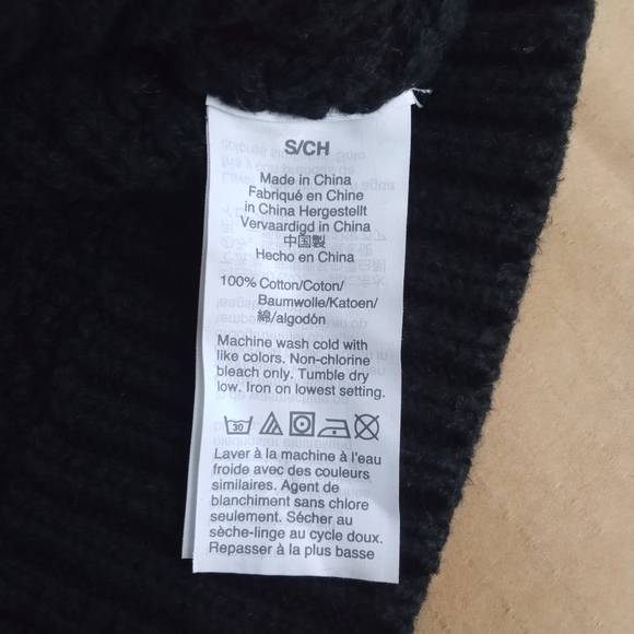 Women's J. Crew Ribbed Black V Neck Sweater Puff Sleeves Size Small - Picture 10 of 12